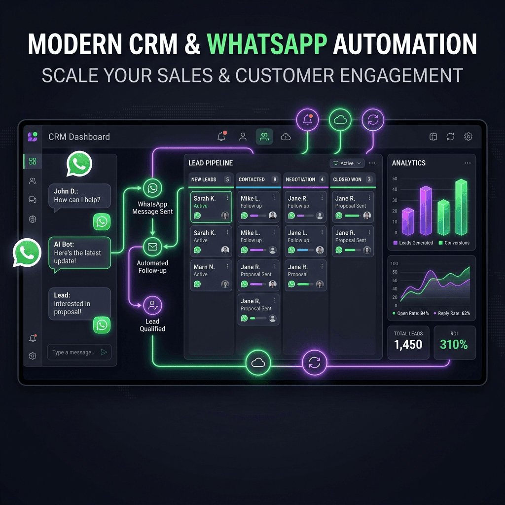 WhatsApp Marketing & Automated CRM